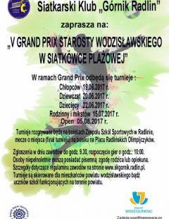 V Grand Prix Starosty Wodzisławskiego w siatkówce plażowej